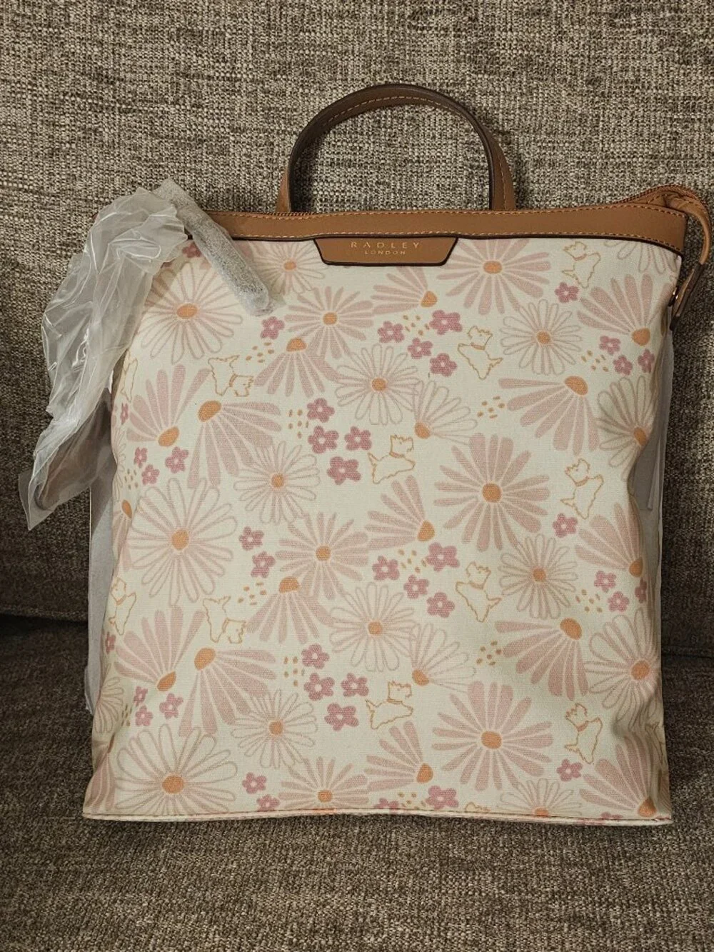 Radley London Radley Blooms Small Ziptop Backpack SS24 (NWT)
